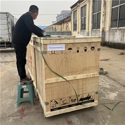 Boomplanting graafmachine houten doos levering