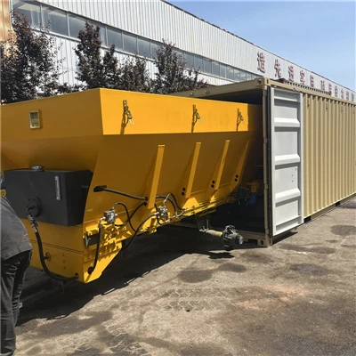 Ashverspreidingscontainerbelasting